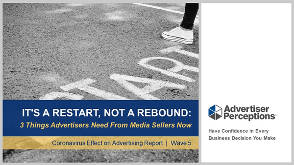 The Coronavirus Effect on Advertising Report: Q3 RESTART EDITION WAVE 5