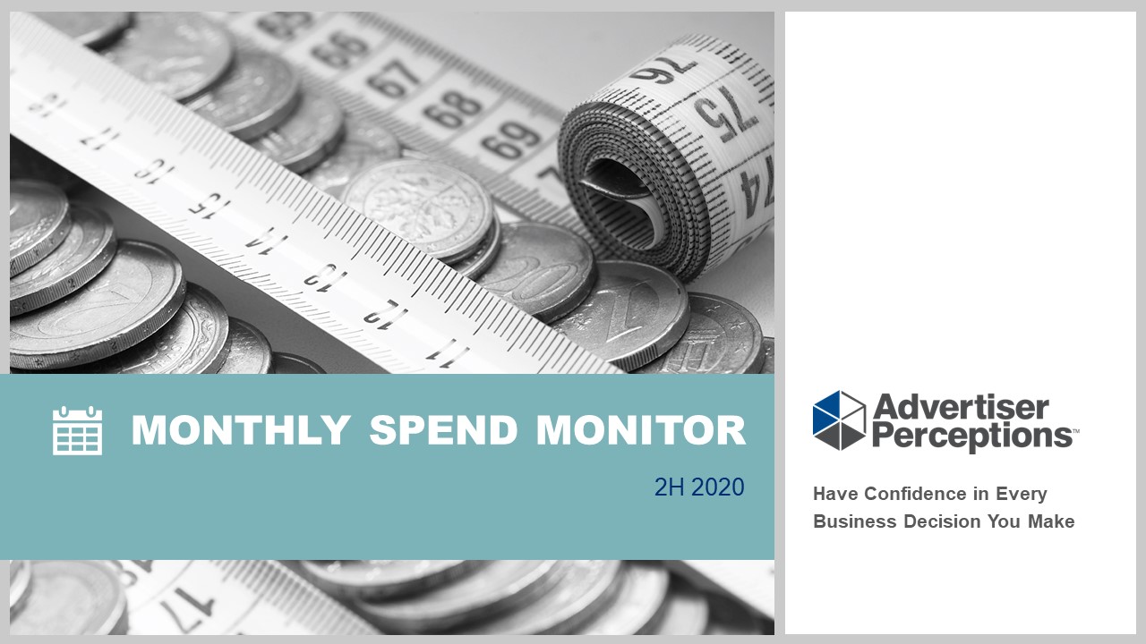 Monthly Spend Monitor COVER Mobile Advertising Report