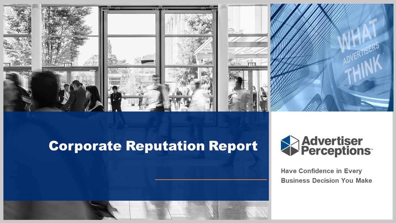 CORPORATE REPUTATION REPORT Programmatic Intelligence Report