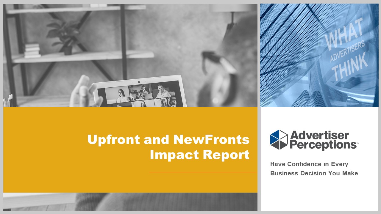 UPFRONT NEWFRONT REPORT Programmatic Intelligence Report